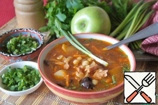 Pea soup "Yerevan" Recipe