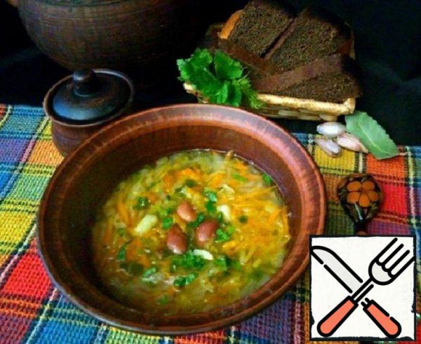 Meatless Soup with Haricot Recipe