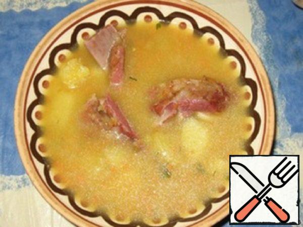 Ready! It is best served with croutons, but even without them the taste does not deteriorate.