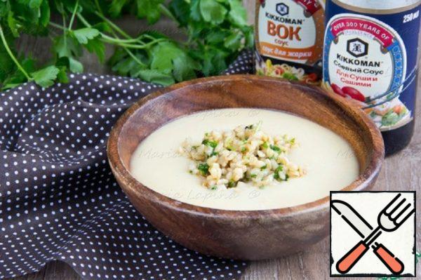 Lenten Cream Soup with Bulgur Recipe