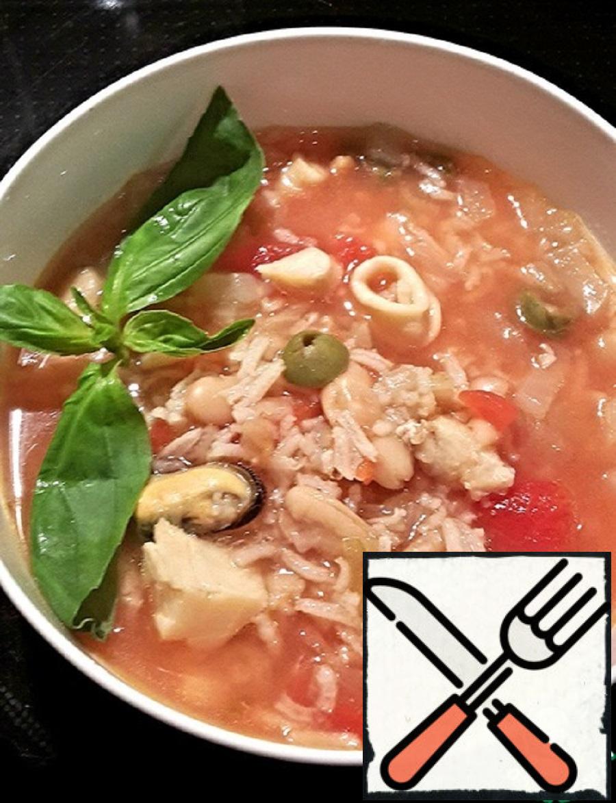 Fish Soup in Italian style Recipe 2023 with Pictures Step by Step ...