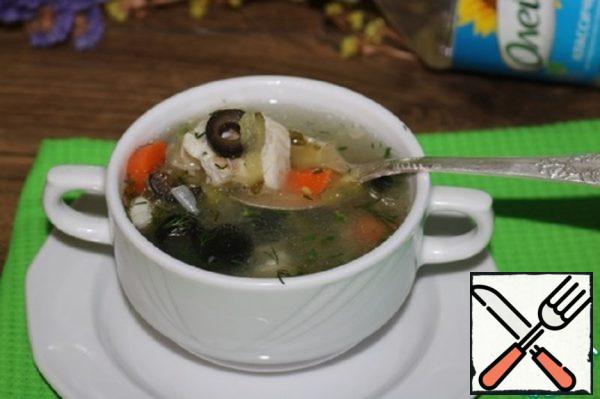 Fish Soup with Pickles Recipe