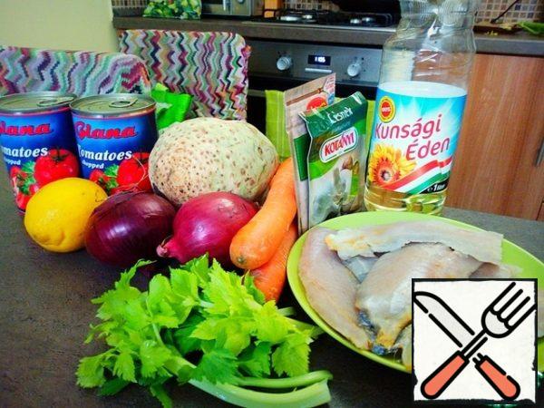 We have prepared all the necessary ingredients.
