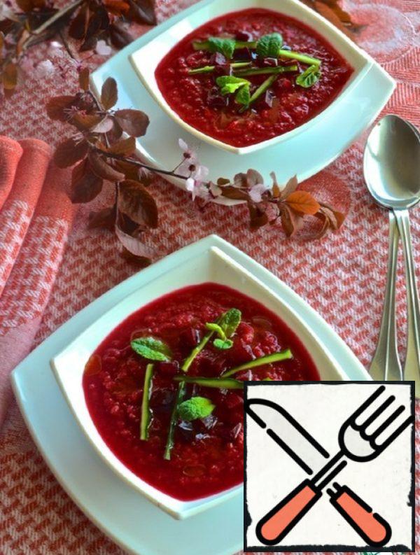 Gazpacho with Baked Beetroot Recipe