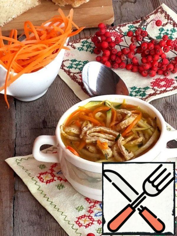 Autumn Vegetable Soup with Buckwheat Omelet Recipe
