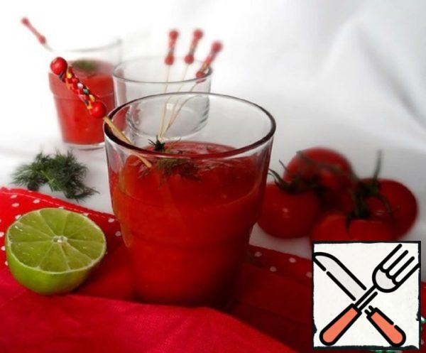 Cherry-Tomato Gazpacho Recipe