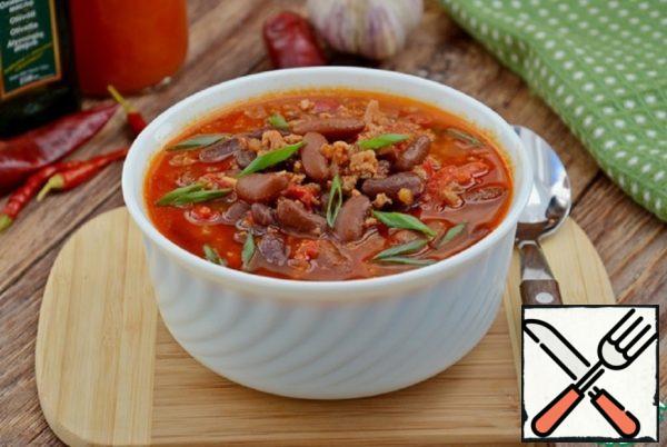 Spicy Beans with Mincemeat Beef Recipe