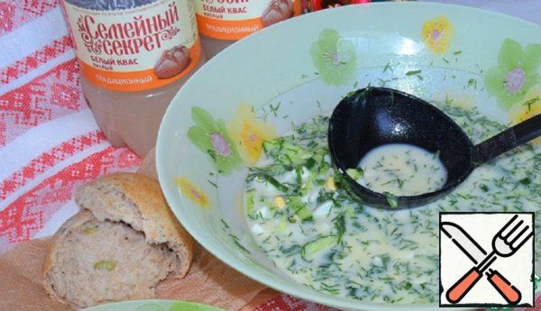 Okroshka "Accidental" Recipe