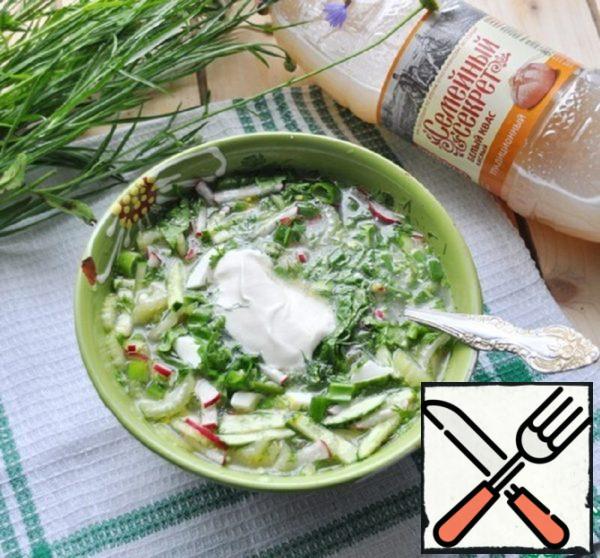 Green Okroshka Recipe