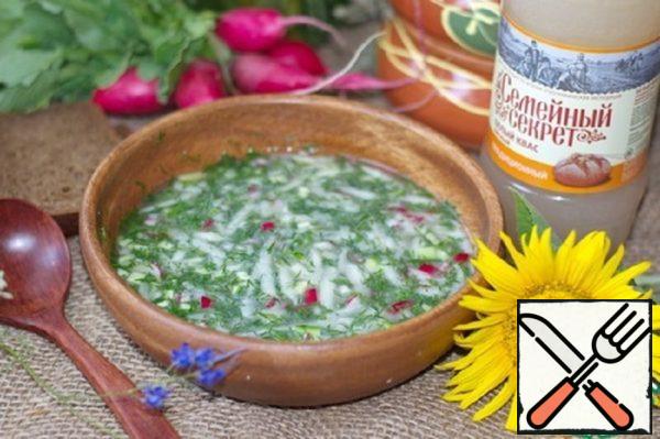 Okroshka on Kvass Recipe