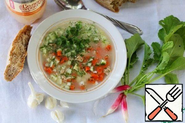 Grandma's Okroshka with Secrets Recipe