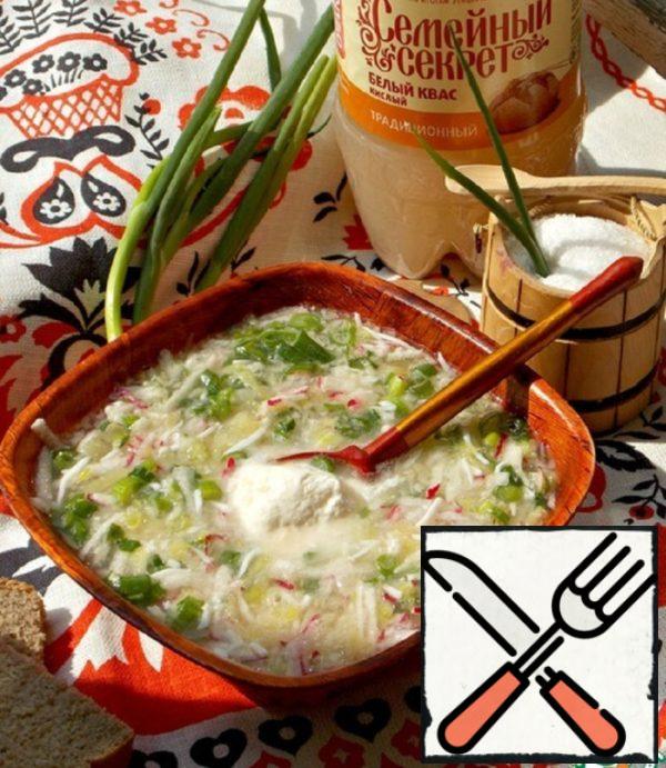 Okroshka "Rubbing" Recipe