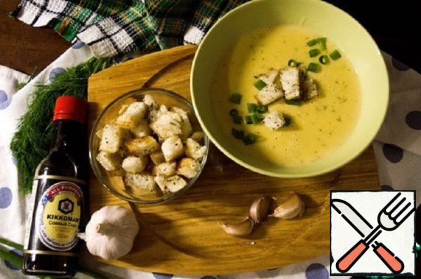 Cheese Сream Soup with Vegetables Recipe