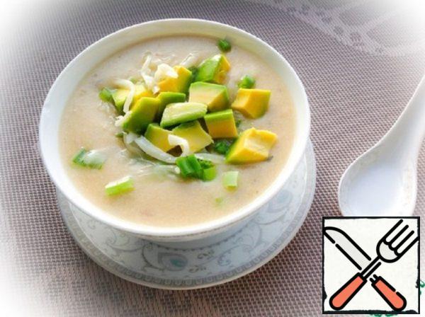 Ecuadorian Potato Soup with Avocado Recipe
