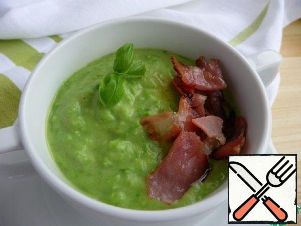 Green Pea Cream Soup Recipe