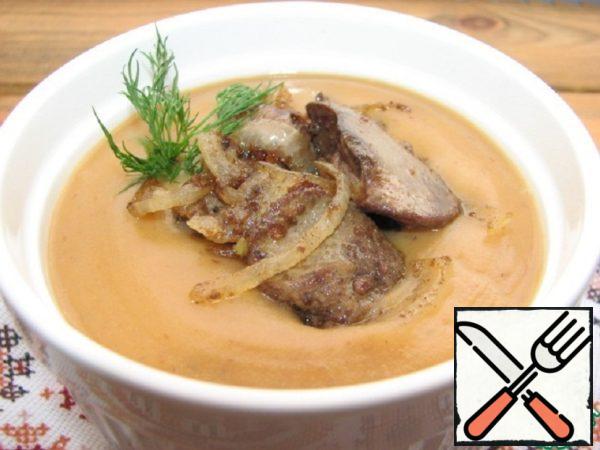 Vegetable Cream Soup with Buckwheat Recipe