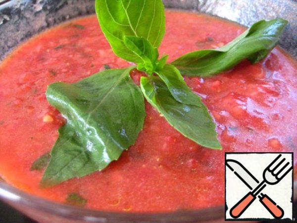 Strawberry-Tomato Gazpacho Recipe