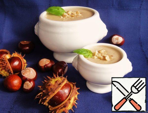 Cream Soup of Chestnuts " 20th century begins" Recipe