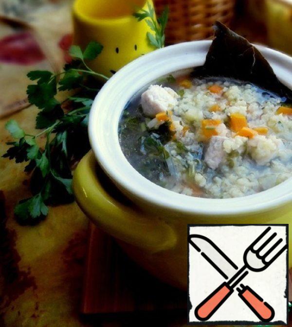 Chicken Soup with Millet and Lemon Recipe