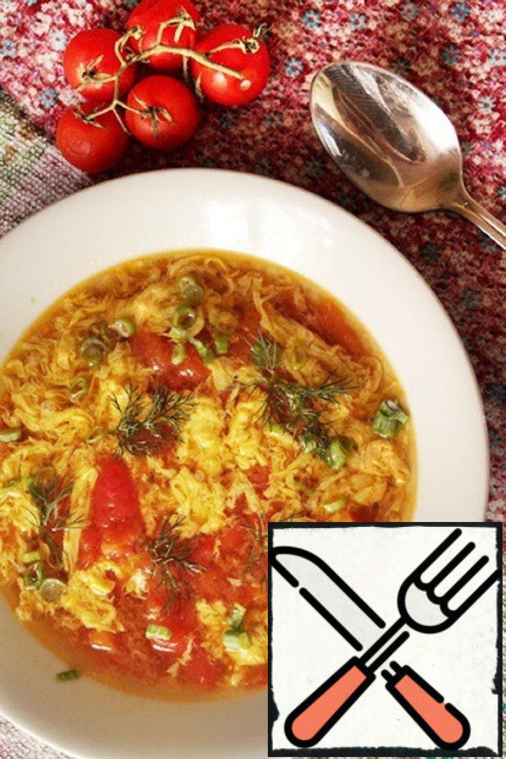Chinese Tomato Soup Recipe 2023 with Pictures Step by Step - Food ...