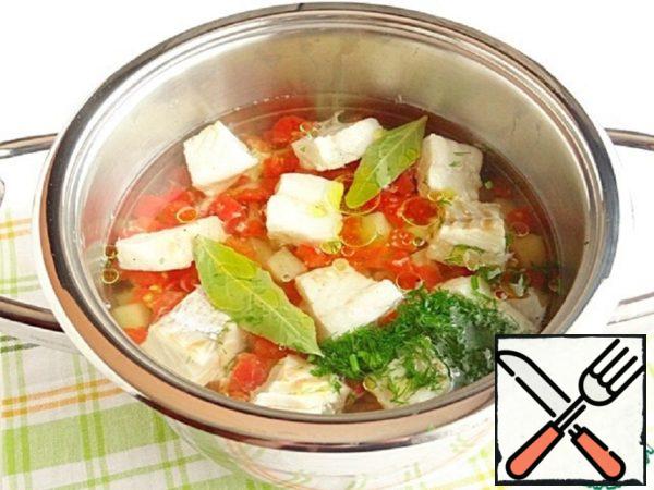 Vegetable Soup with Cod Recipe