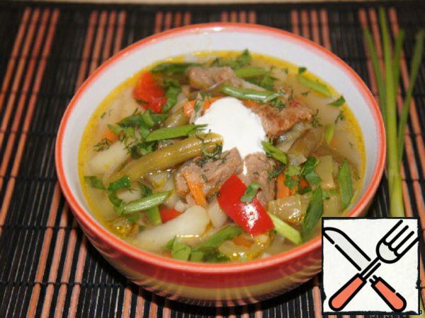 Thick Vegetable Soup Recipe