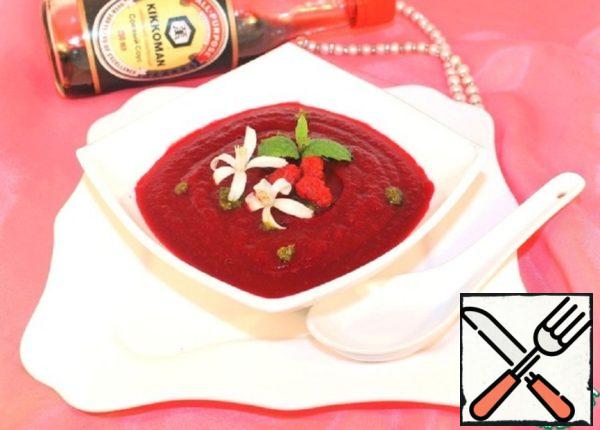 Beetroot Gazpacho with Raspberry Recipe