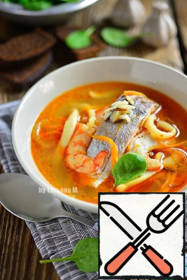 Fish Soup with Seafood Recipe