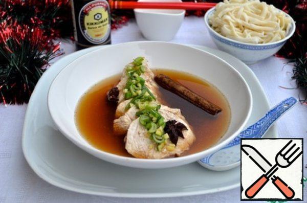 Chicken Stewed in Chinese Recipe