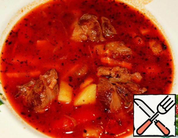 Lamb Soup "Mediterranean" Recipe