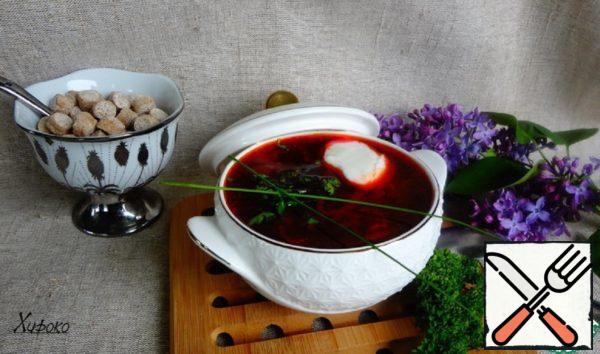 Borscht for a Healthy Diet Recipe