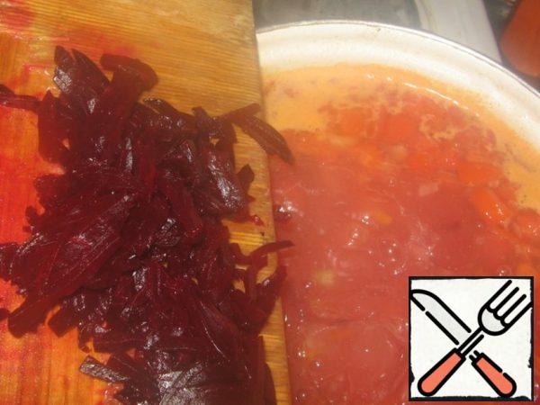 And beets.
