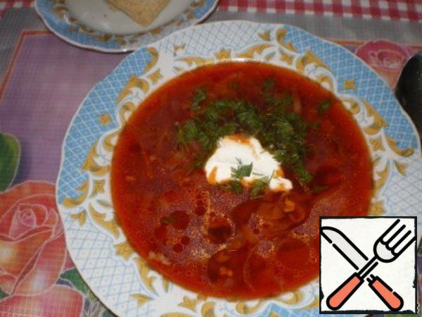 Borscht "Poltava" Recipe