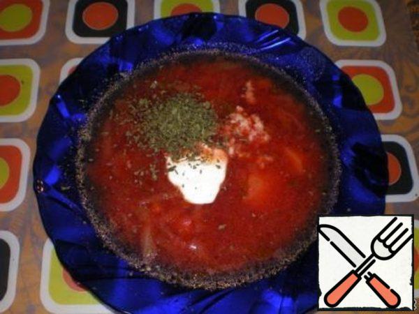 Borscht "Fire" Recipe