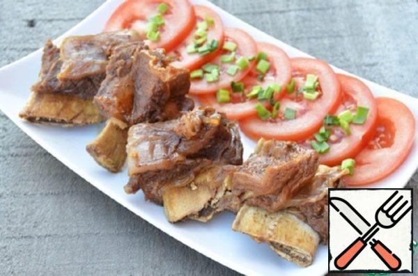 Beef Short Ribs in Balsamic-Honey Marinade Recipe