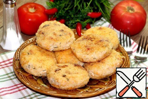 Rice Chops with Chicken and Cheese Recipe
