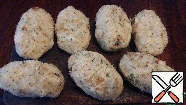 I gave them an oblong shape.
