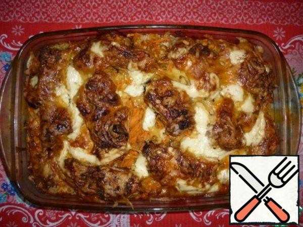 Chicken with Rice, Baked in the Oven Recipe