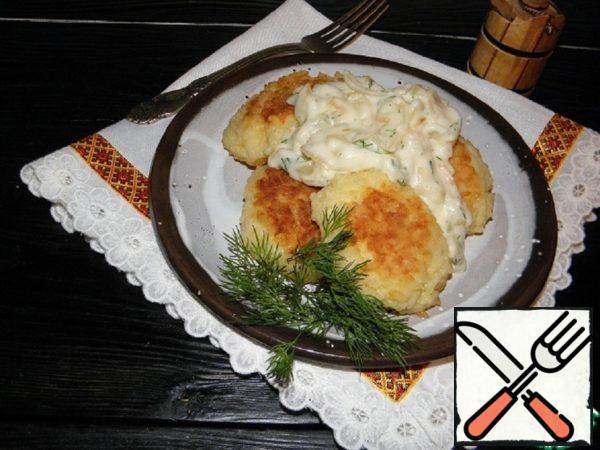 Rice Chops with Onion-Cream Sauce Recipe