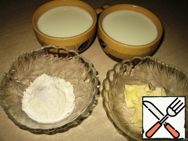 Products for Bechamel sauce
