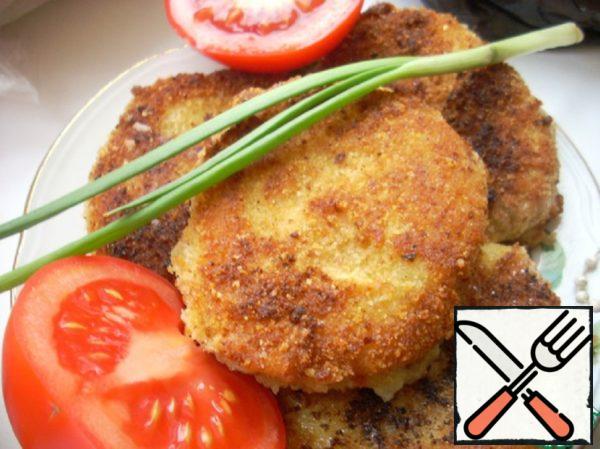 Potato Chops with Sprats Recipe