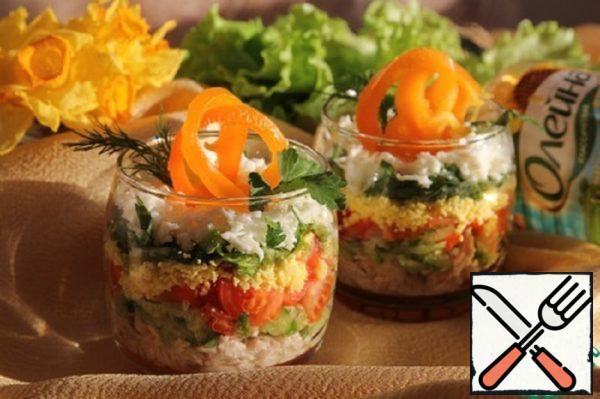 Light Layer Salad Recipe
