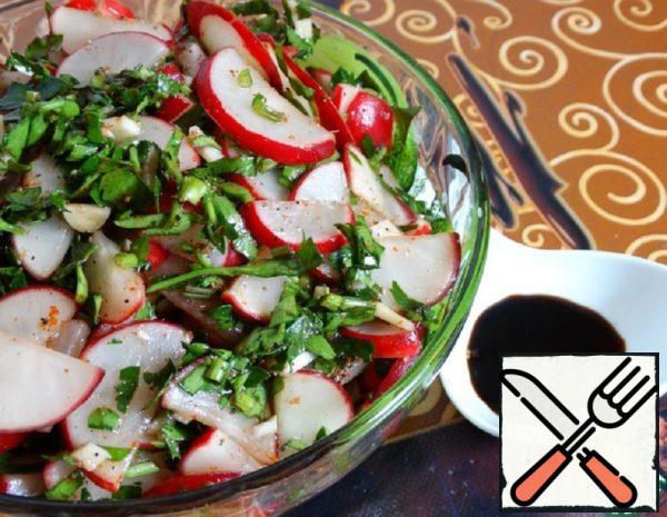 Salad of Radish "Sharp" Recipe