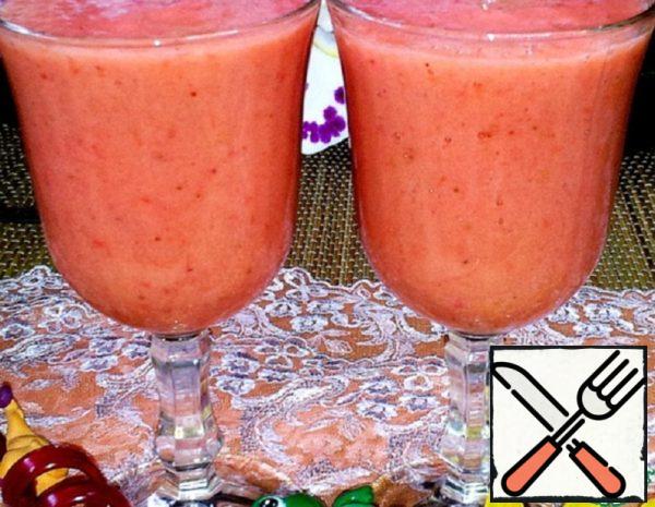 Strawberry-Pineapple Smoothie with Banana Recipe