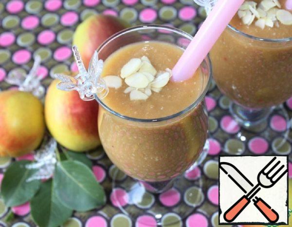 Smoothie with Oat flakes, Pear and Juice Recipe