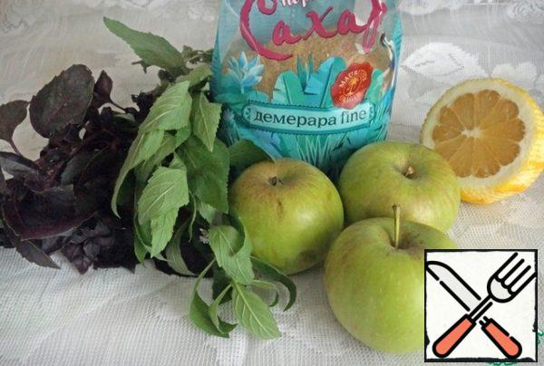 Here is of these products we will be preparing drink. Apples fit any, even fallen at the wrong time from the tree, and Basil with mint is no longer a luxury. Sugar cane recommend it.