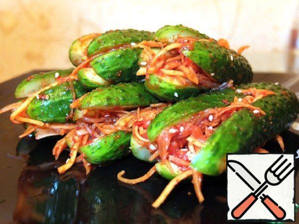Kimchi from Cucumbers Recipe