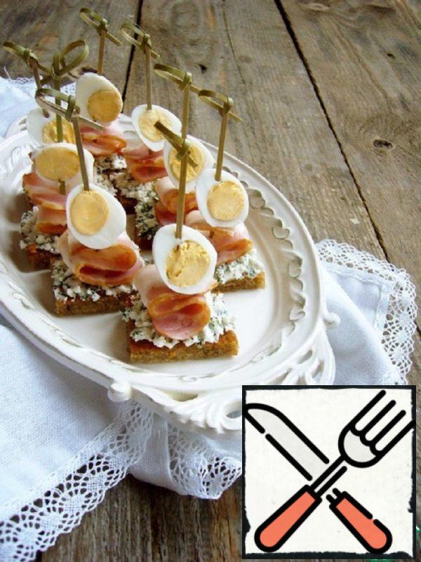 Canapes with Bacon Recipe