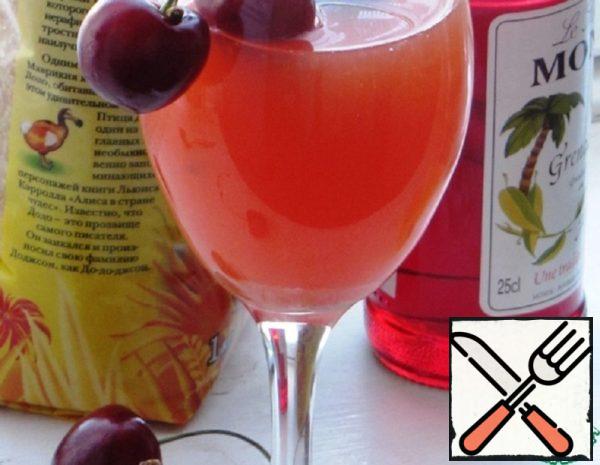 Orange Cocktail with Grenadine Syrup Recipe