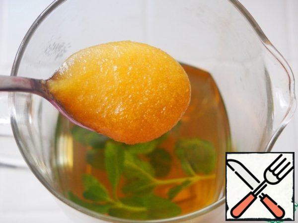 Add honey and mix well.
